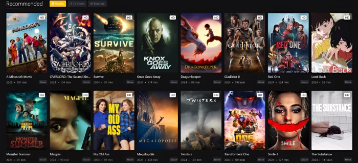 banner movies 2025 on OnionPlay